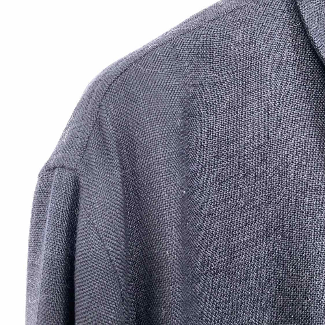 Ermenegildo Zegna Men's Navy Size 56/XL Zip Jacket