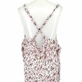 All Saints Women's White/Pink Size XS Viscose Sleeveless