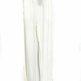 Blue B Women's White Size M Wide Leg Pleated Pants