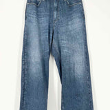rag & bone Miramar Women's Blue Size L Wide Leg Jean Print Pants