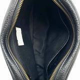 14th & Union Black Camera Bag Pebbled Leather Crossbody