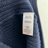 theyskens' theory Women's Navy Size S Button Down Wool Cardigan