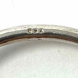 Estate .925 Sterling Silver Yellow Cuff 3" Bracelet