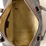 Gucci Coated Canvas Brown Boston GG Satchel