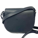 jenni kayne Black Small Saddle Bag Leather Crossbody