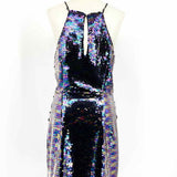 adelyn rae Women's Purple Size XS mini Sequined Dress