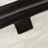 Gucci Canvas White Web Pattern Messenger Bag