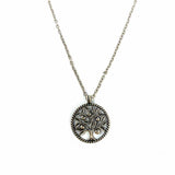 James Avery 925 Sterling Silver Pendant Apple Tree Necklace