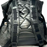 Bottega Veneta Black Foldover perforated BackPack