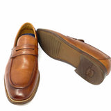 FLORSHEIM Men's Brown Shoe Size 12 Leather Penny Loafers