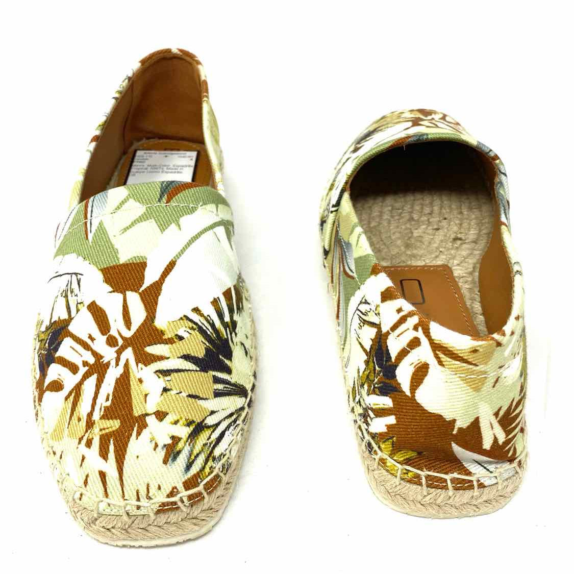 ETRO Men's Multi-Color Shoe Size 39/7 Espadrille Tropical Made in Spain Sandals