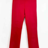 DAVID LERNER Women's Red Size M Mid Rise Leggings