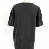Amplified Nirvana Women's Dark Gray Size XL Crew Graphics T-shirt