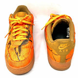 Nike Air Force 1 x Realtree Men's Orange Size 11.5 Canvas Camoflauge Sneakers