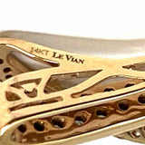 LeVian 14K Rose Gold X Chcolate Diamond Pendant