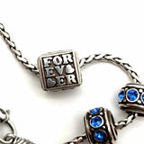 Brighton Silver tone Charm Bracelet