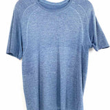 Lululemon Men's Light Blue Size L heather T-shirt
