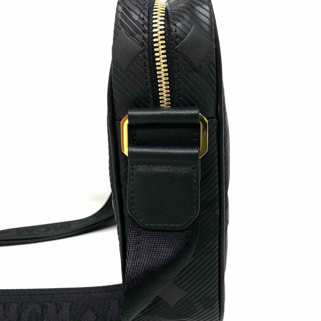 MCM Nylon Black Abstract Crossbody