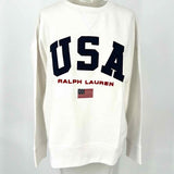 Polo Ralph Lauren Team USA Men's White Size XS Crew Neck Sweatshirt