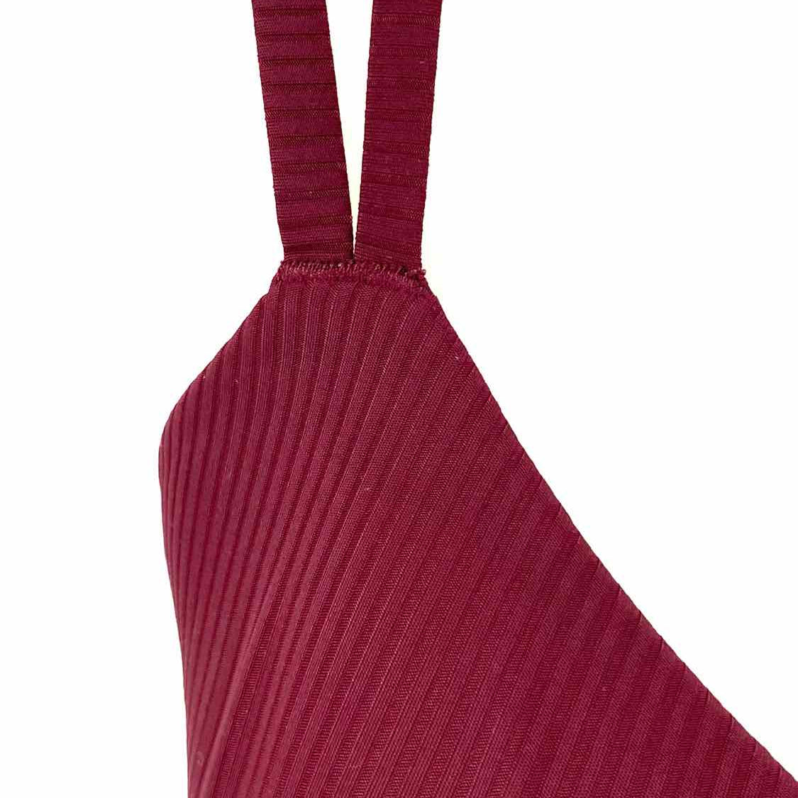 Lululemon Women's Burgundy Racerback Ribbed Bra