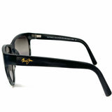 Maui Jim Ailiana Black Wayfarer Sunglasses