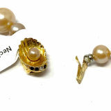 Estate Glass Pearl 20 in Vintage Necklace