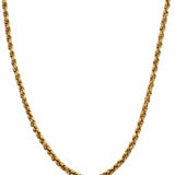 Monet Gold Tone Double Link 25.5" Chain Necklace