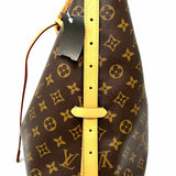 LOUIS VUITTON Carry All MM Brown Monogram Made in France Shoulder Bag
