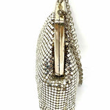 Whiting and Davis Metal Silver Liquid Metal Vintage Clutch