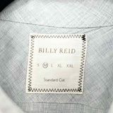Billy Reid Men's Gray Size M Button Down Long Sleeve Shirt