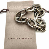 DAVID YURMAN XL Oval Link 925 Sterling Silver Chain Cable Bracelet