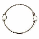 PAT AREIAS Sterling Silver/White Pearl Bracelet