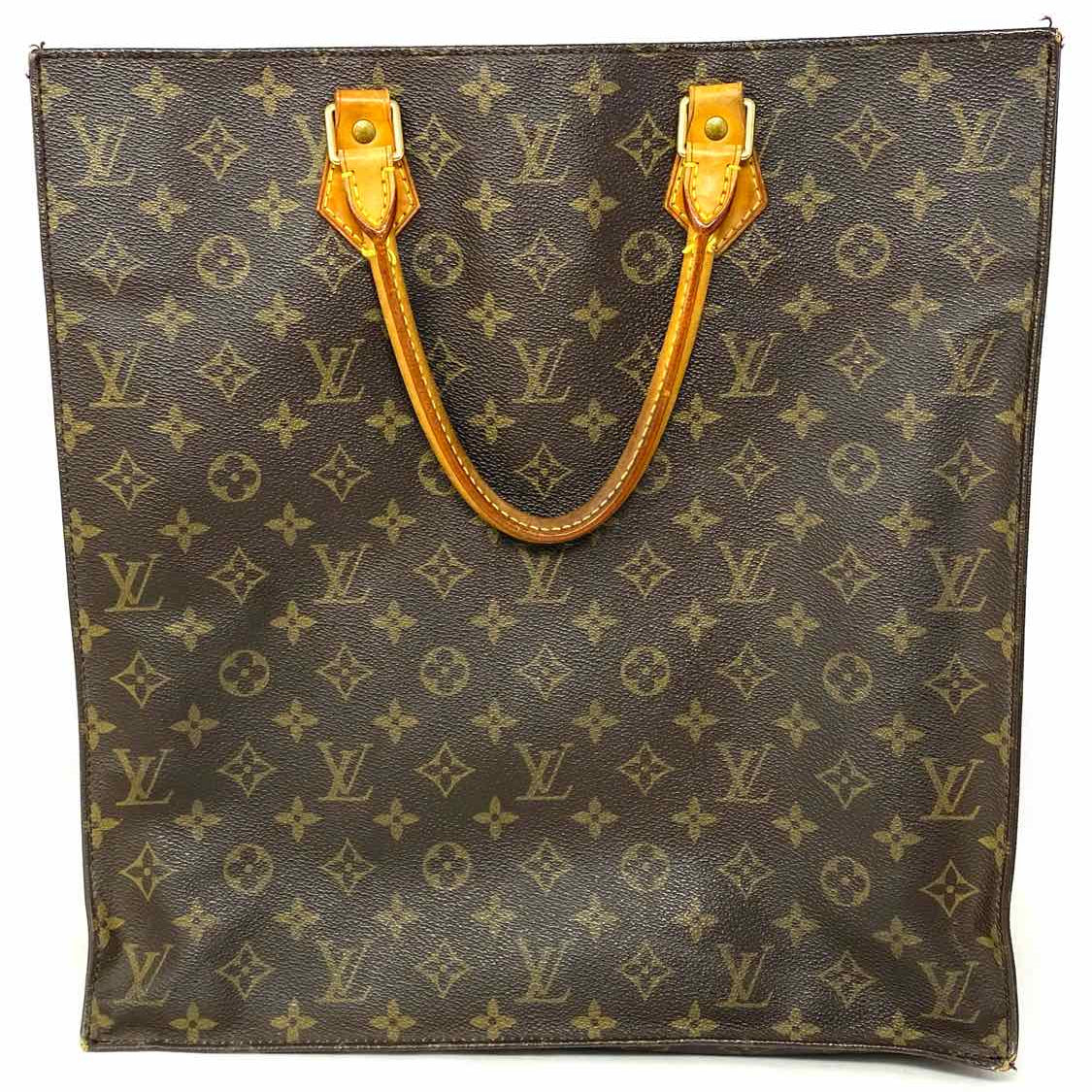 LOUIS VUITTON Coated Canvas Brown Monogram Tote