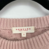 DEMYLEE Rashida Women's Light Pink Size S Crew Wool Sweater