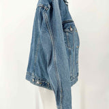 Levi's Women's Blue Size S Trucker Denim Jacket