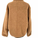 Rails Lorna Women's Brown Black Size M Turtleneck sherpa Coat