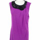 Trina Turk Women's Purple Size M Embelished Sleeveless