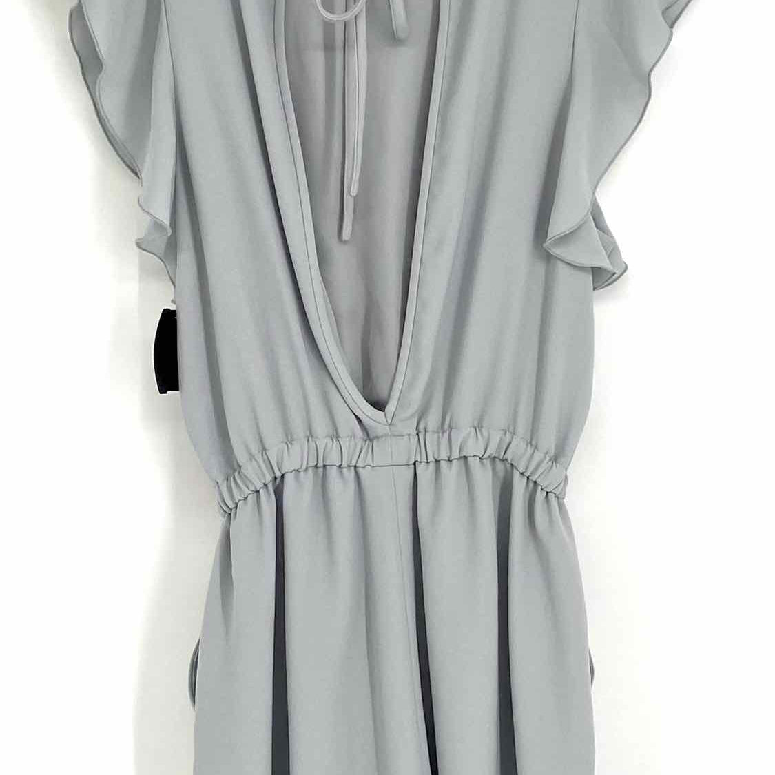 wilfred Women's Gray Size XS Open Back Romper
