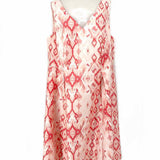 Adrianna Papell Women's Pink Size 20W Sleeveless Abstract Dress