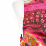 ULLA JOHNSON Othella Wild Rose Women's Pink Size M Sleeveless Abstract Dress