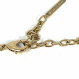 Mythologie Blue Gold Tone Chain 20" embellished Faux Pearl Necklace