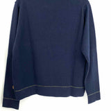 GANT Men's Navy Blue Size M V-Neck Sweater