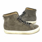 Common Projects Tournament Women's Gray Size 10 High Top Suede Sneakers