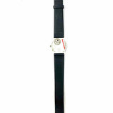 MOVADO Museum Stainless Steel Black Round Leather Watch