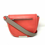 Marc by M. Jacobs Coral Pink Orange Flap Leather Crossbody