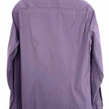 Theory Men's Purple Size M Button Down Long Sleeve Shirt