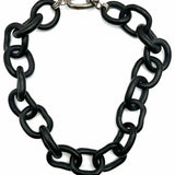 Alice Kuo 925 Sterling Silver Black Chain 21" Necklace