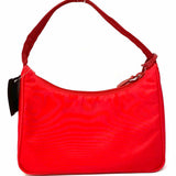 Prada Re-Nylon 2000 Re-Edition Nylon Red Crescent Shoulder Bag