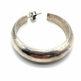 Taxco 925 Sterling Silver Hoop Earrings