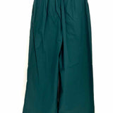 Rachel Comey Women's Emerald Green Size 2 Wide Leg Pleated Pants